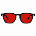 Óculos Anti Luz Azul Charlez Preto - Vermelho Biohacking