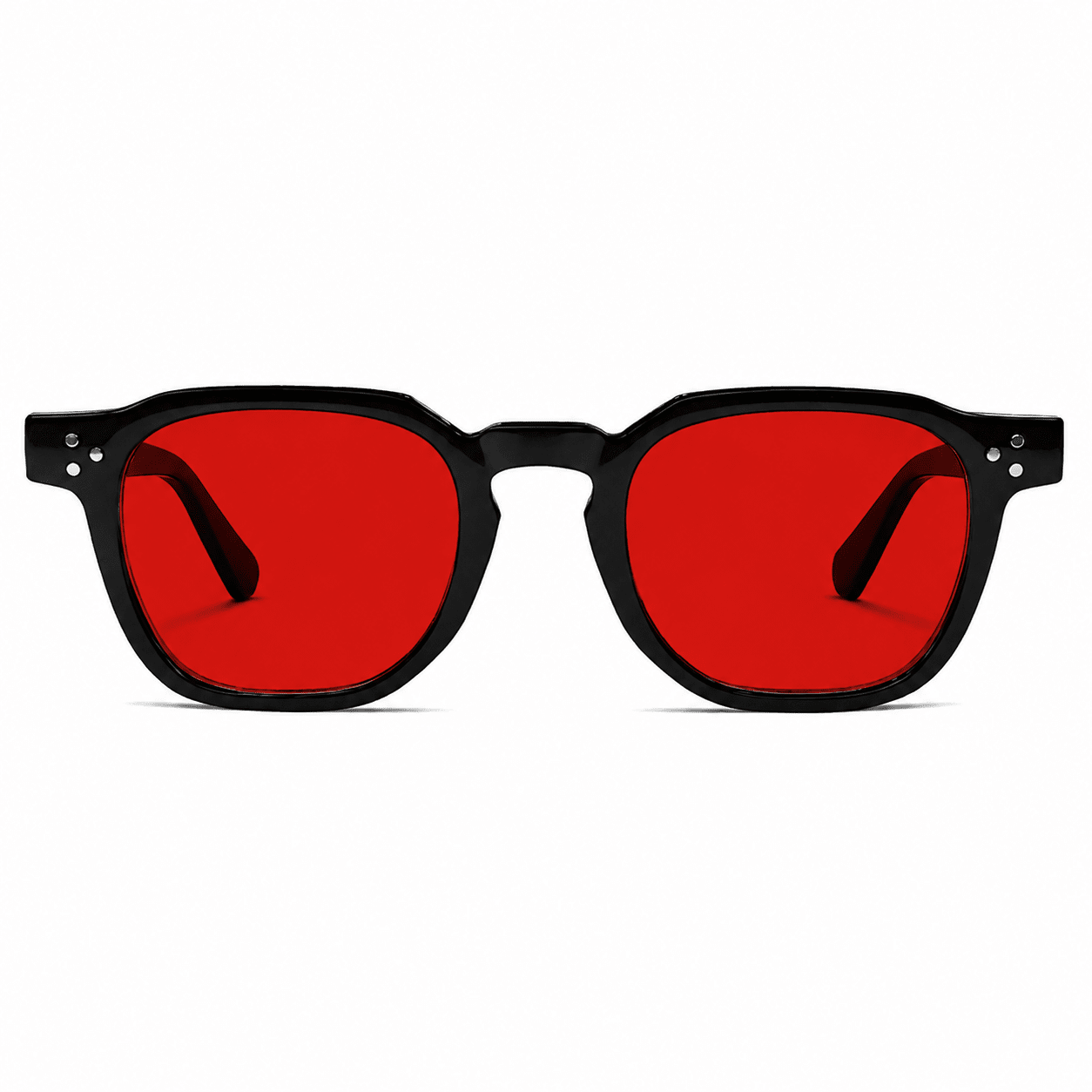 Óculos Anti Luz Azul Charlez Preto - Vermelho Biohacking Óculos de Grau Zeno Vermelho 
