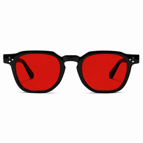 Óculos Anti Luz Azul Charlez Preto - Vermelho Biohacking