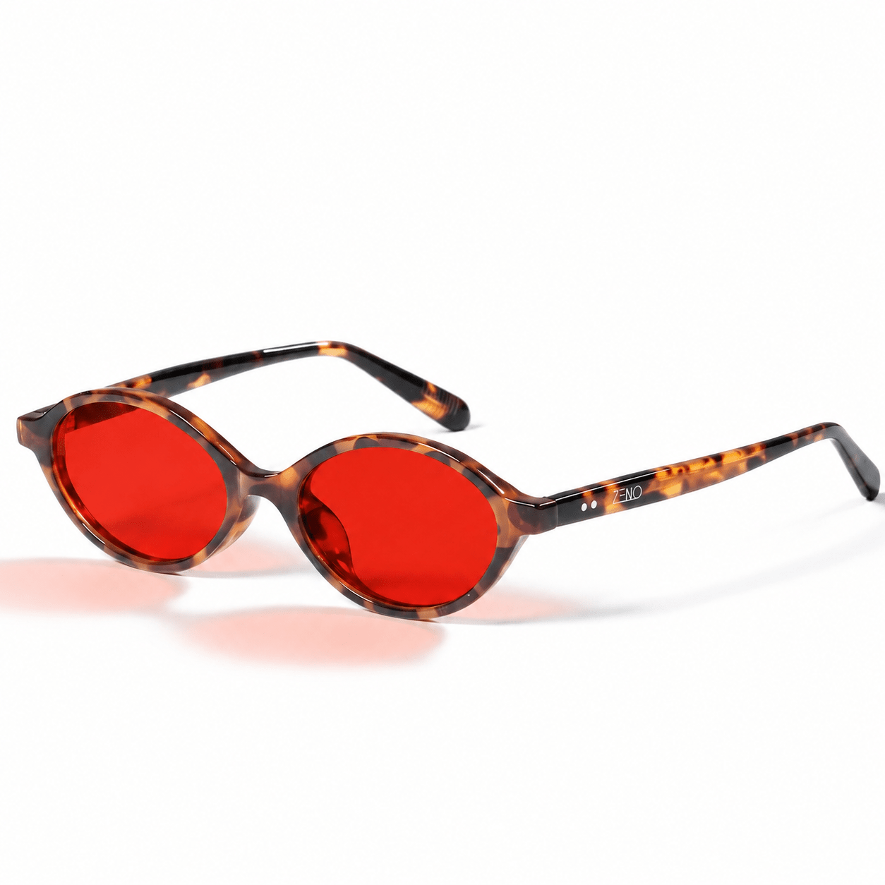 Óculos Anti Luz Azul Jade Vermelho Óculos de Grau Zeno 