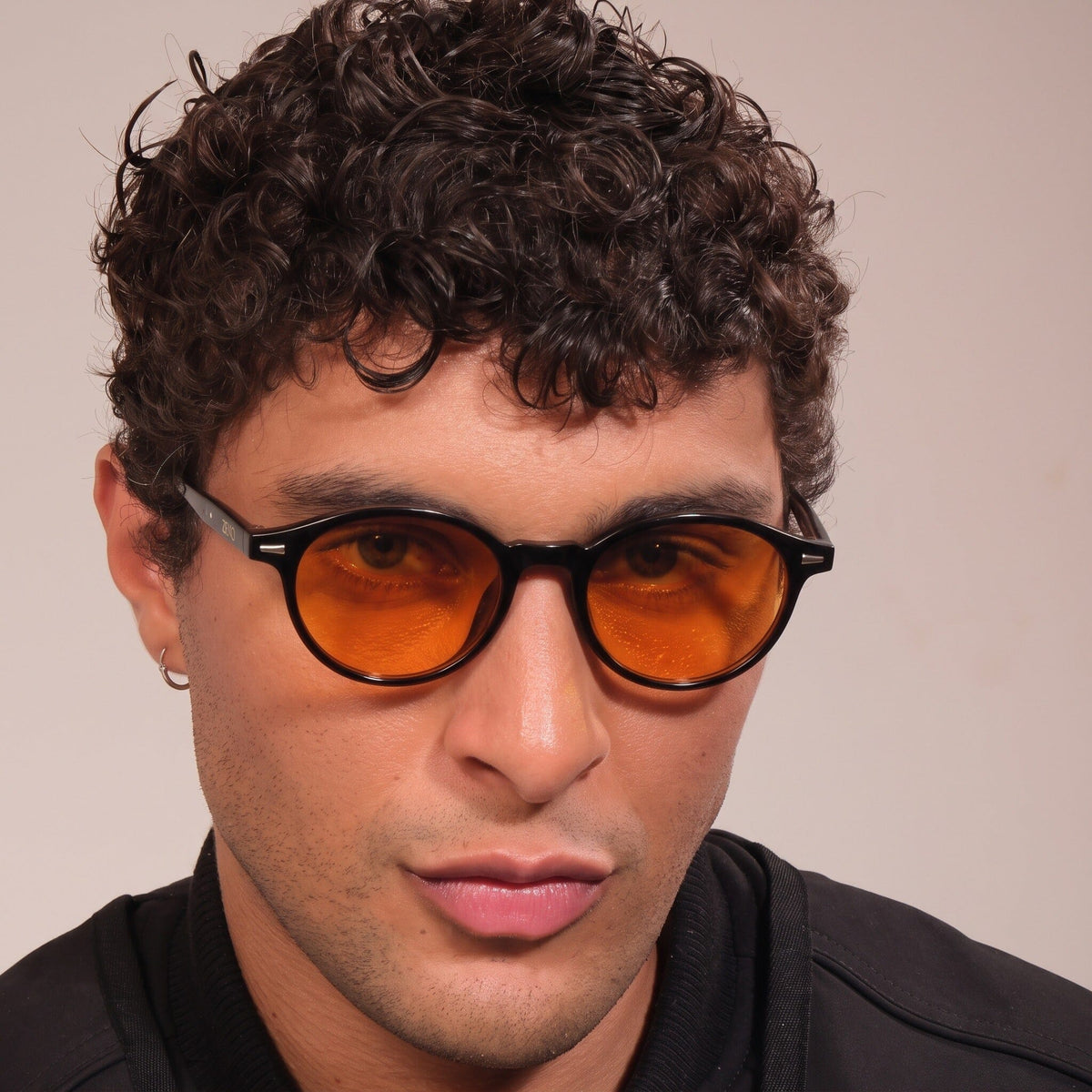 Óculos Anti Luz Azul Lenon Preto - Laranja Biohacking Óculos de Grau Zeno 