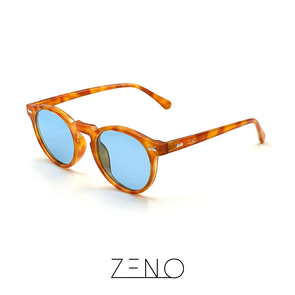 ÓCULOS DE SOL CAPRI Óculos de sol Zeno Laranja/Azul 