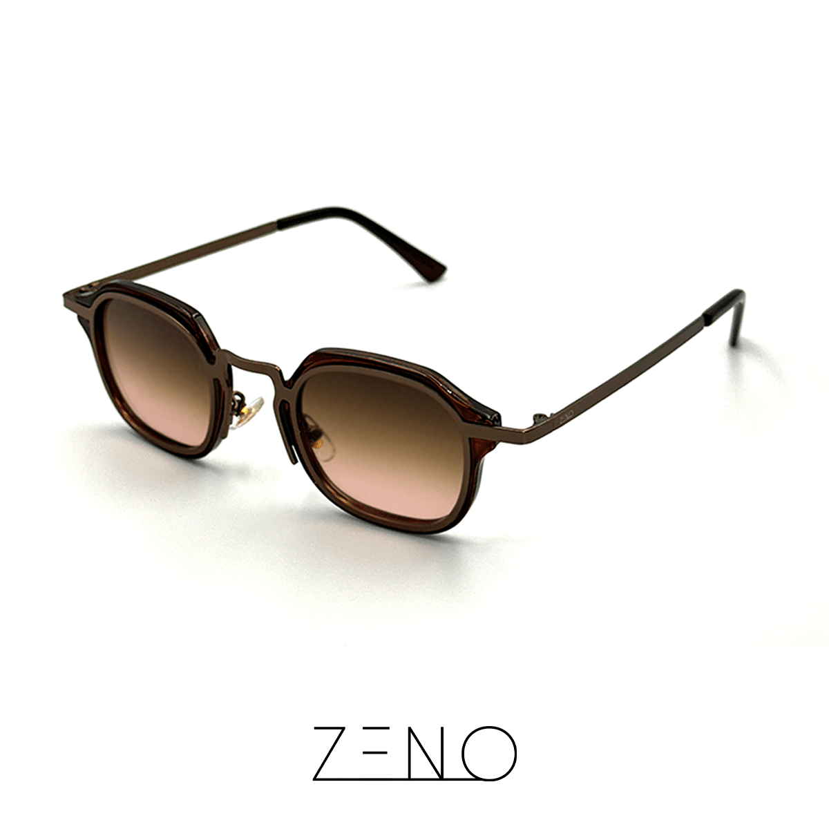 ÓCULOS DE SOL ESSENTIAL Zeno Marrom/Marrom 
