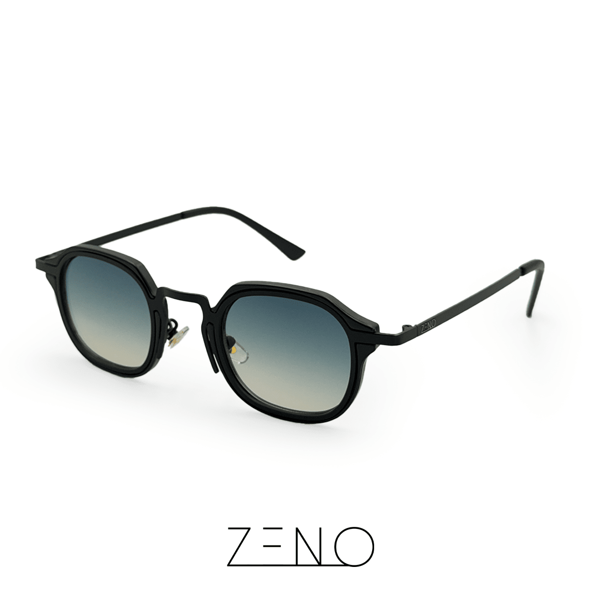 ÓCULOS DE SOL ESSENTIAL Zeno Preto/Degradê 