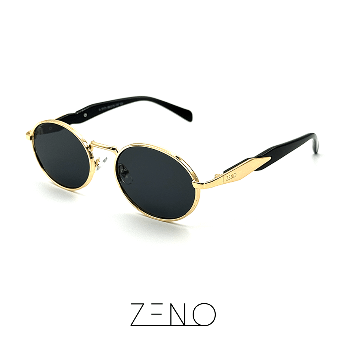 ÓCULOS DE SOL IBIZA Zeno Preto/Dourado 
