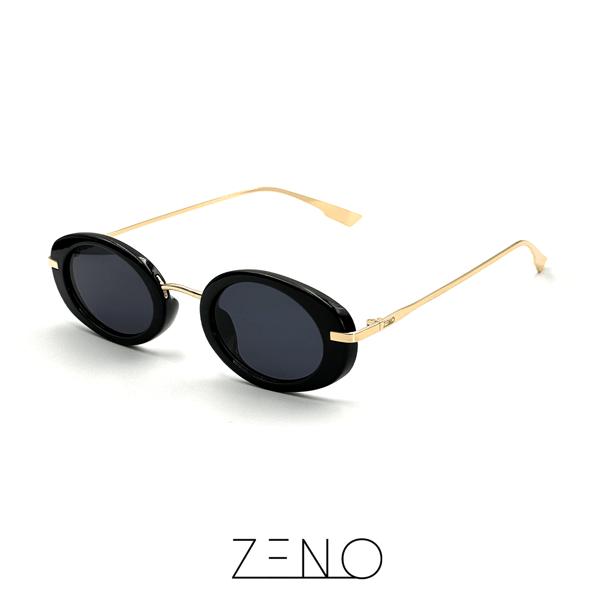 ÓCULOS DE SOL MONACO Óculos de sol Zeno Preto/Dourado 