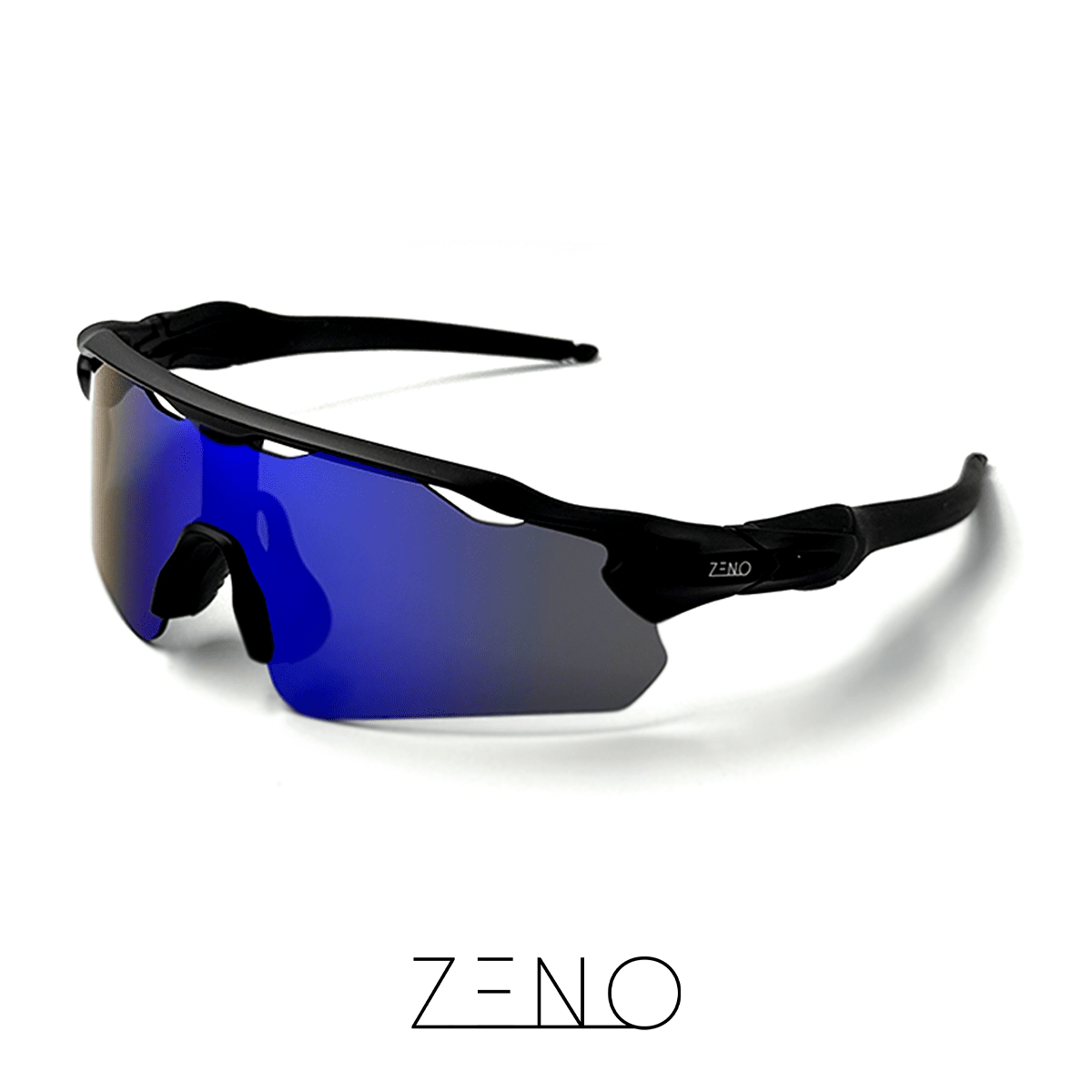 ÓCULOS DE SOL PRFRMNC 001 ZENO Zeno Preto/Azul 