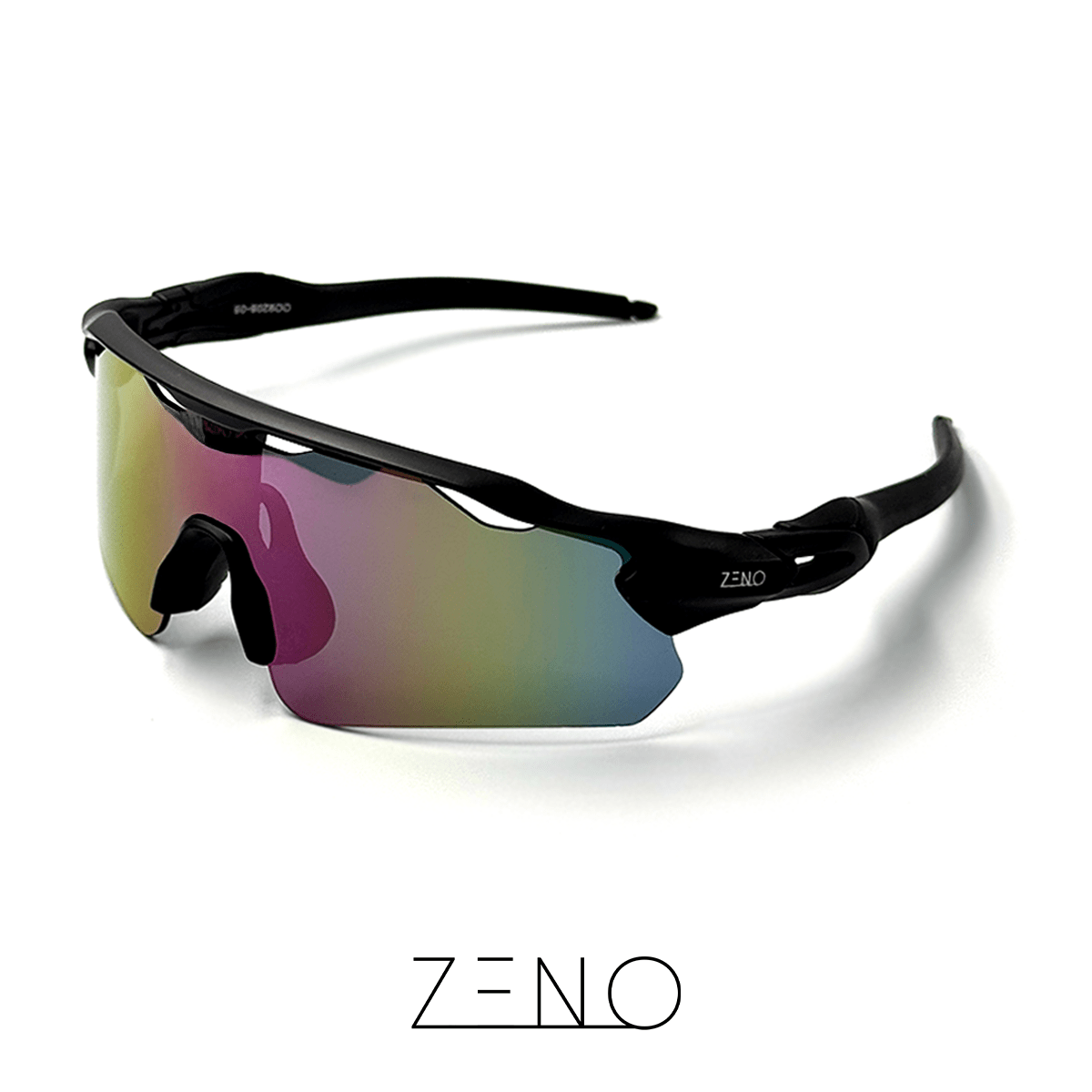 ÓCULOS DE SOL PRFRMNC 001 ZENO Zeno Preto/Roxo 