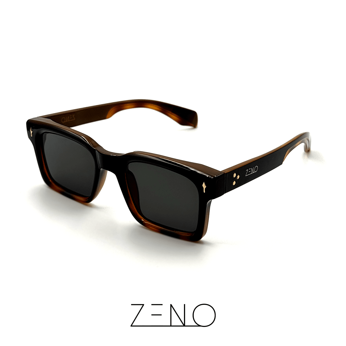 ÓCULOS DE SOL PRIME ZENO Óculos de sol Zeno Tartaruga/Preto 