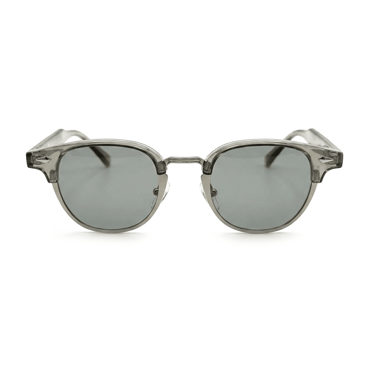 ÓCULOS DE SOL REDONDO CRISTAL Óculos de sol Zeno Prata/Cinza 