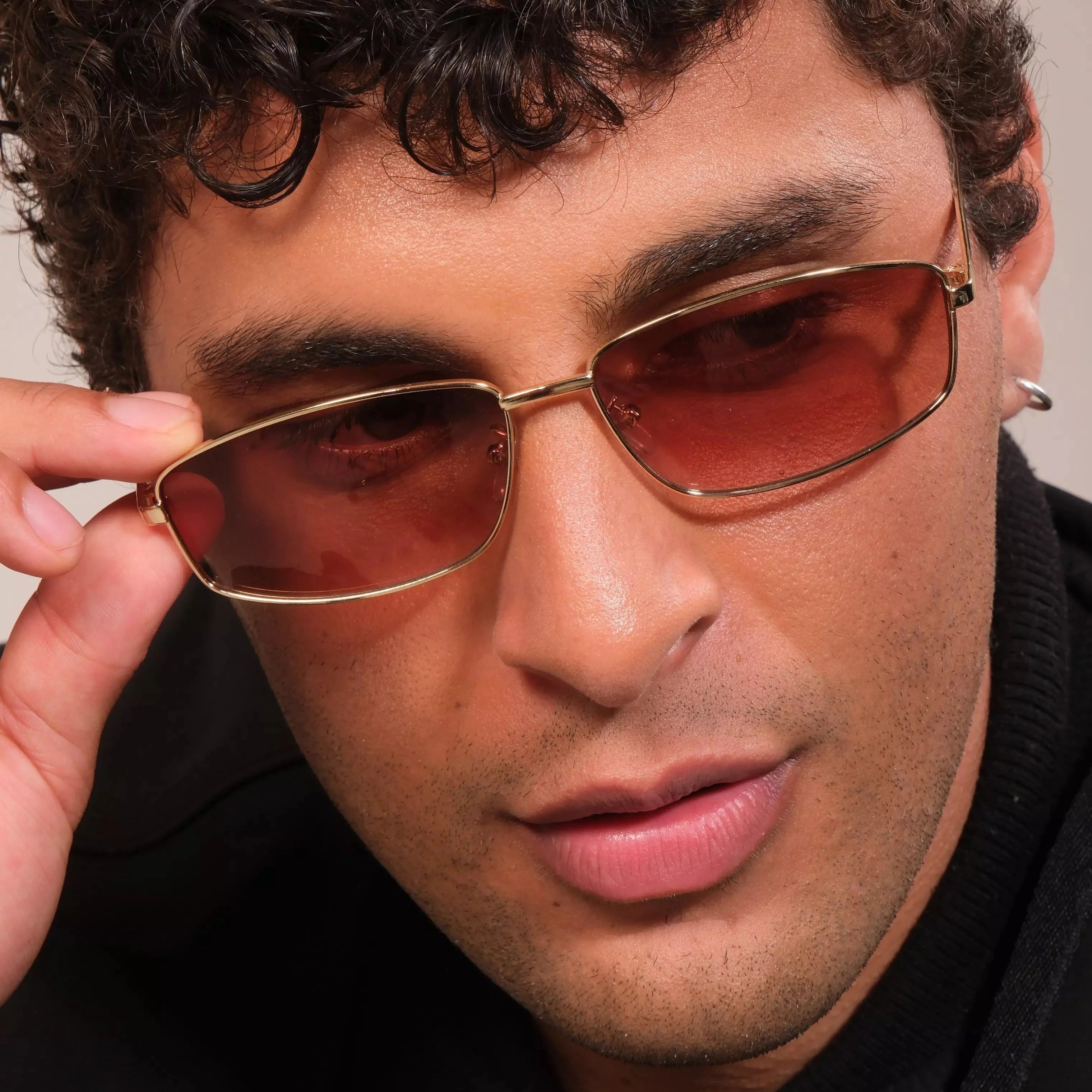 Óculos De Sol Retangular Zafira Óculos de sol Zeno 