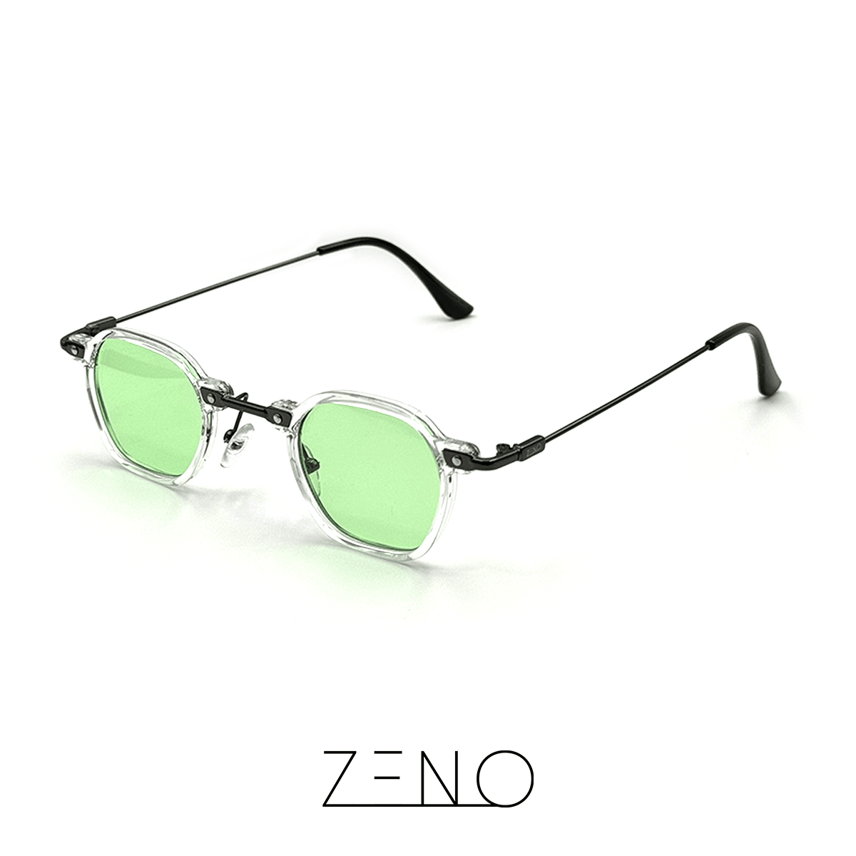 ÓCULOS DE SOL RIVIERA Zeno Transparente/Verde 