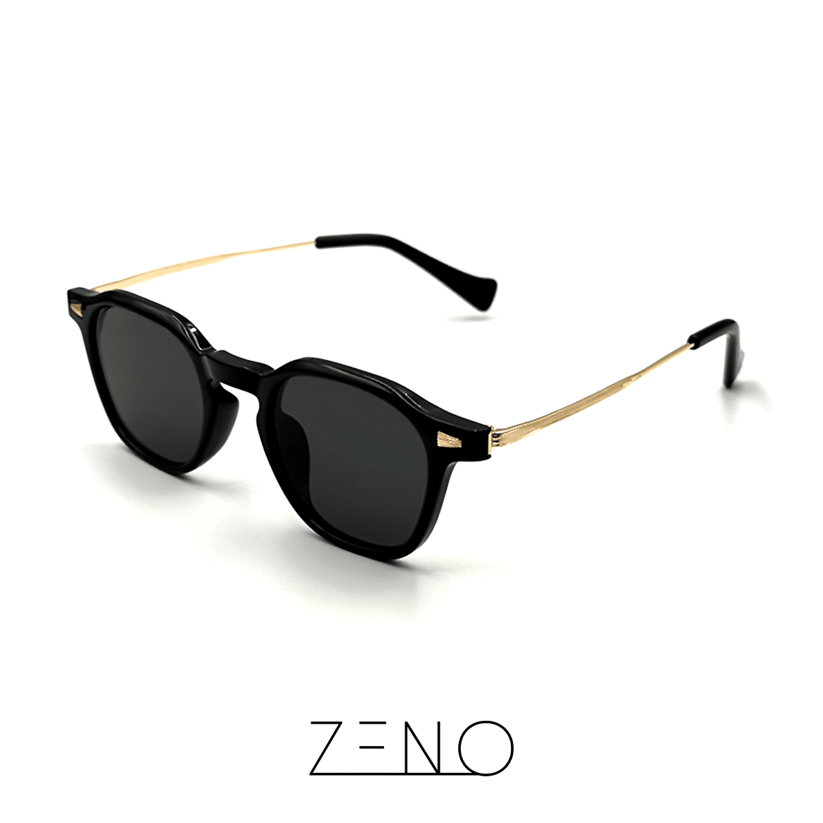 ÓCULOS DE SOL TERRA ZENO Óculos de sol Zeno Dourado/Preto 
