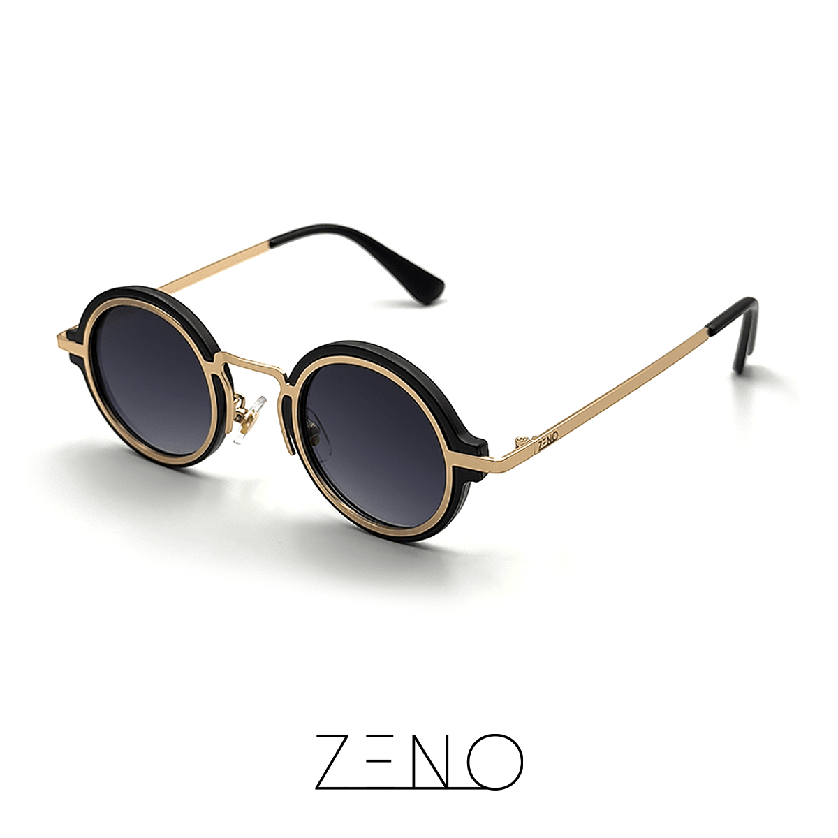 ÓCULOS DE SOL TROPEZ Óculos de sol Zeno Dourado/Preto 