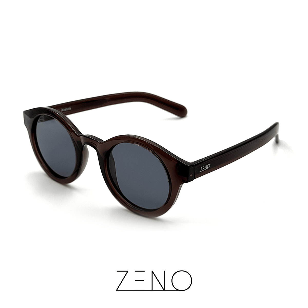 ÓCULOS DE SOL VIBE ZENO Óculos de sol Zeno Marrom/Preto 